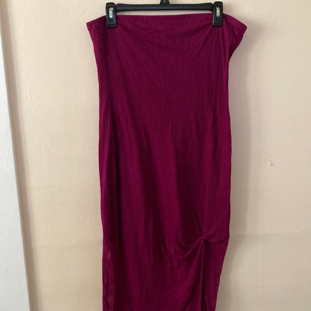 Purple dress